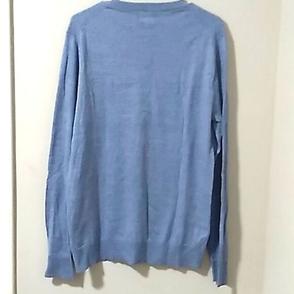 Old Navy Mens Blue V Neck Sweater. NWT - Picture 6 of 8